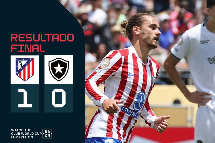 Griezmann acabou seca de golos do Atlético