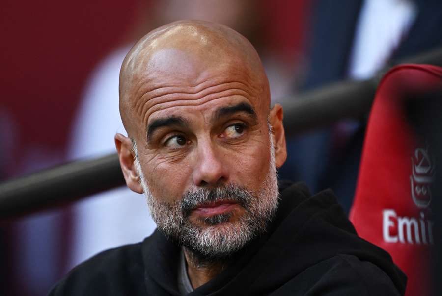 Guardiola habla ante los medios