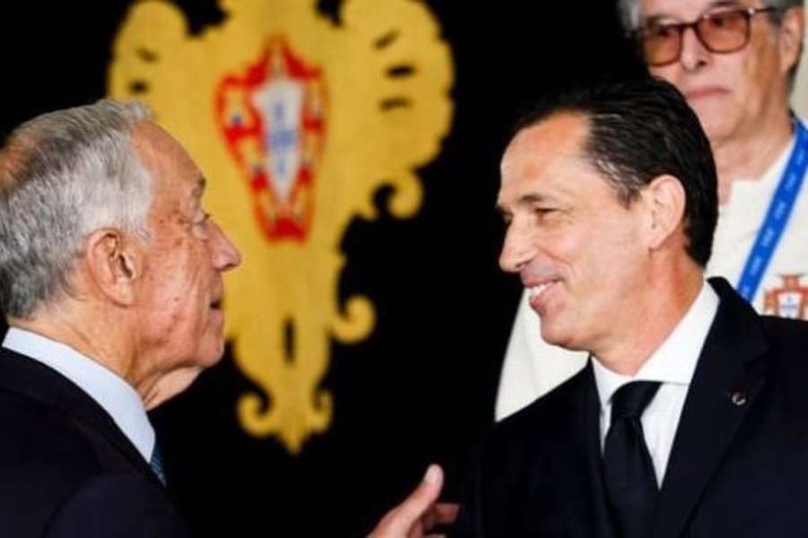 Marcelo Rebelo de Sousa com Pedro Proença Marcelo Rebelo de Sousa com Pedro Proença