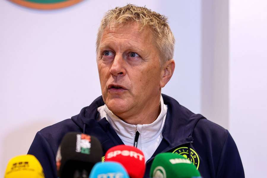 Ireland boss Hallgrimsson speaks to the media Ireland boss Hallgrimsson speaks to the media