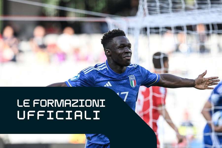 Le formazioni ufficiali di San Marino-Italia under 21: Gnonto ed Esposito in attacco