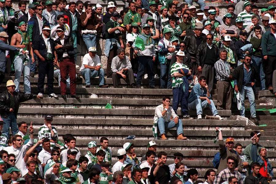 Bancadas do Jamor em 1996