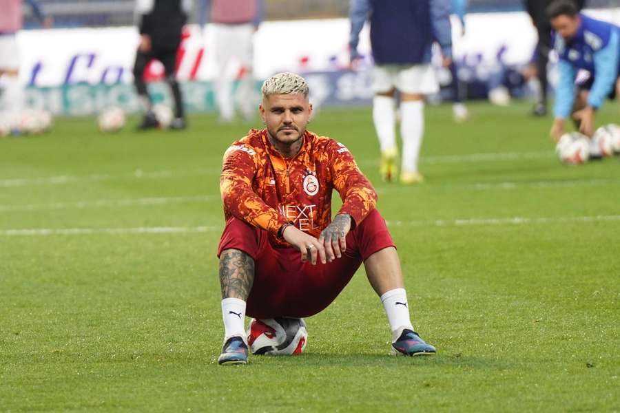 Mauro Icardi está em final de contrato com o Galatasaray Mauro Icardi está em final de contrato com o Galatasaray