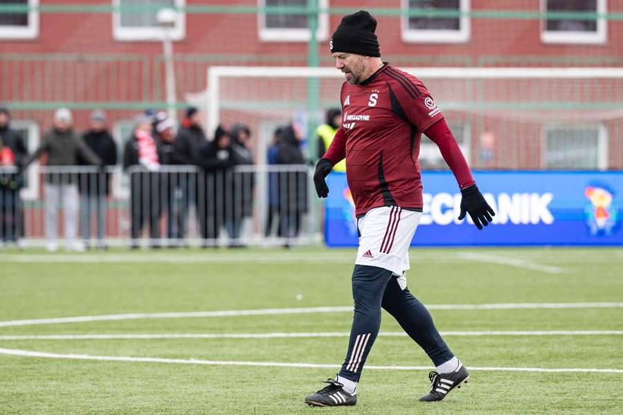 Řepka během Silvestrovského derby.