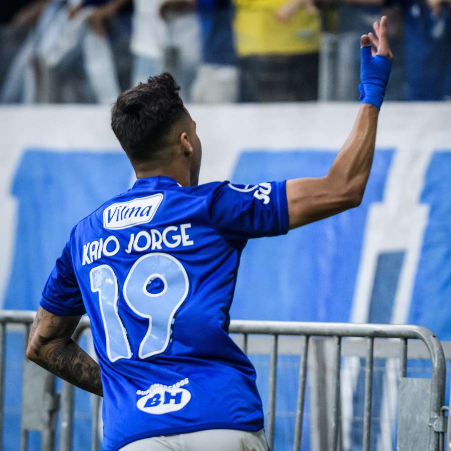 Kaio Jorge marcou seu terceiro gol com a camisa do Cruzeiro