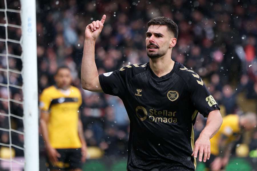 Cláudio Braga a brillé sous les couleurs des Hearts