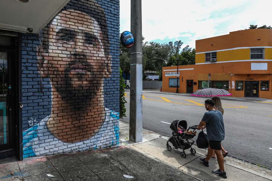 Messi already has a mural in Miami