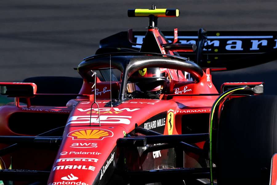 Carlos Sainz, piloto de Ferrari 