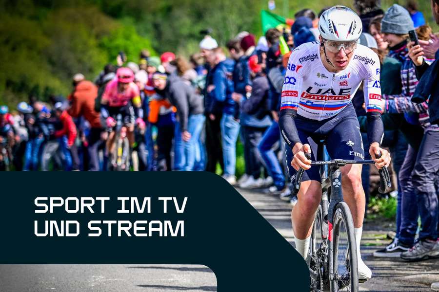 Sport live am Samstag: Tadej Pogacar ist der klare Favorit beim heute beginnenden Giro d'Italia.