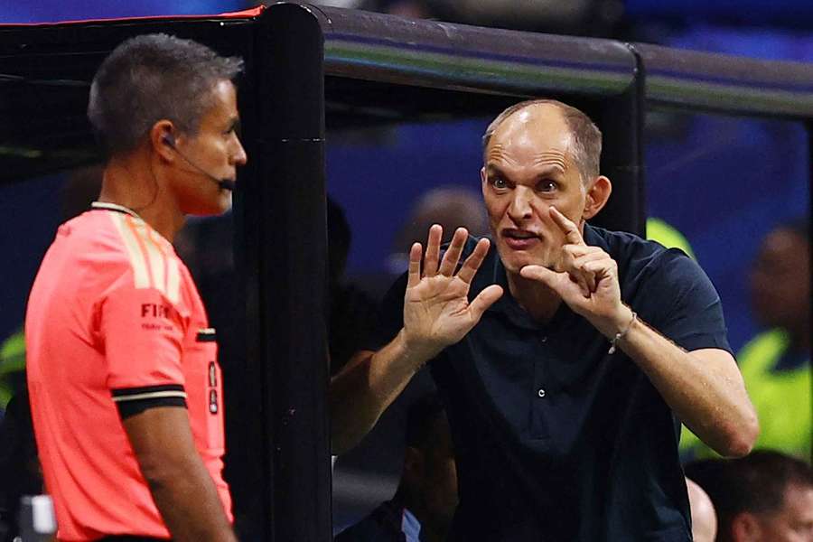 Tuchel protesta una acción Tuchel protesta una acción