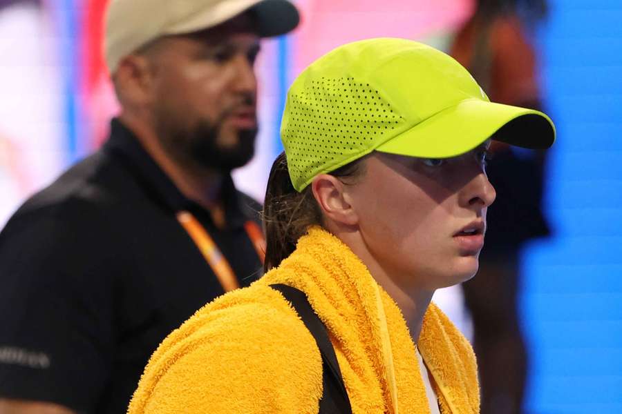Media reports said that Swiatek was verbally harassed by a spectator