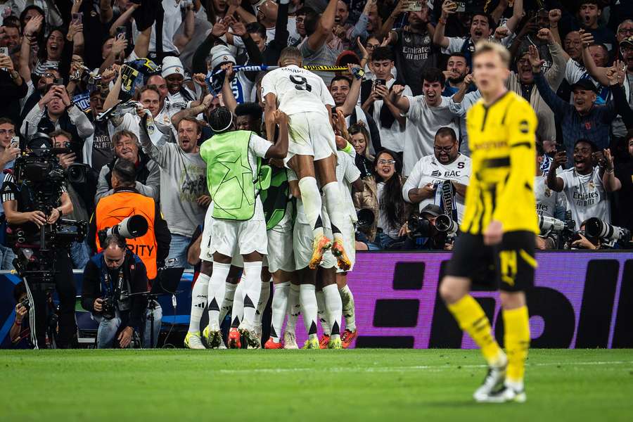 El Madrid remontó un duro partido ante el Dortmund.