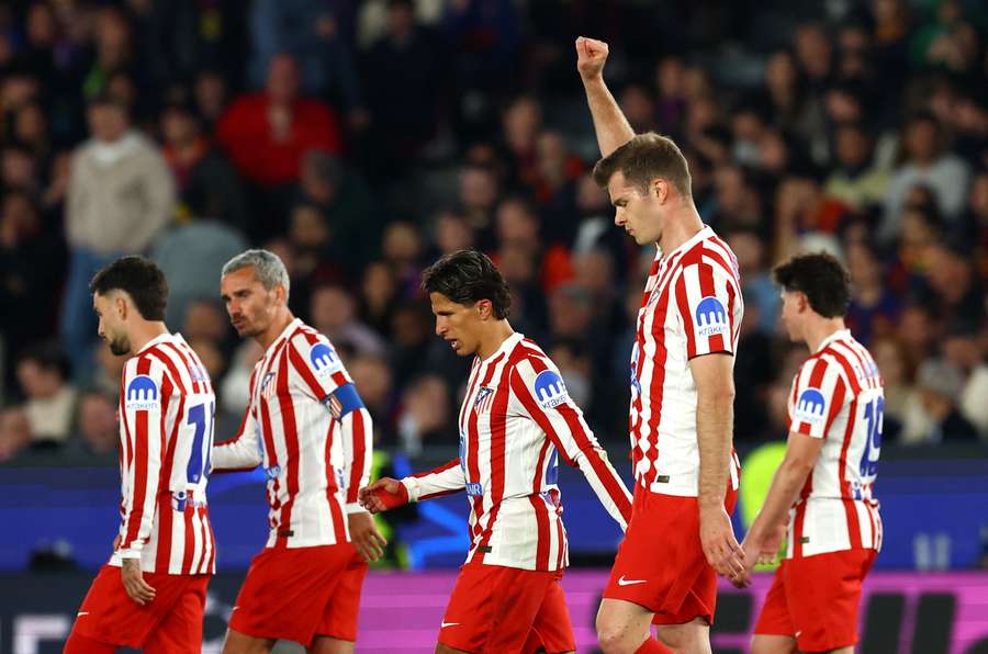 Atletico gewinnt das CL-Viertelfinalhinspiel in Barcelona mit 2:0 Atletico gewinnt das CL-Viertelfinalhinspiel in Barcelona mit 2:0