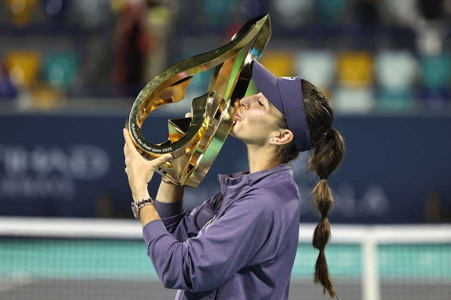Belinda Bencic hat den WTA-500er in Abu Dhabi gewonnen.