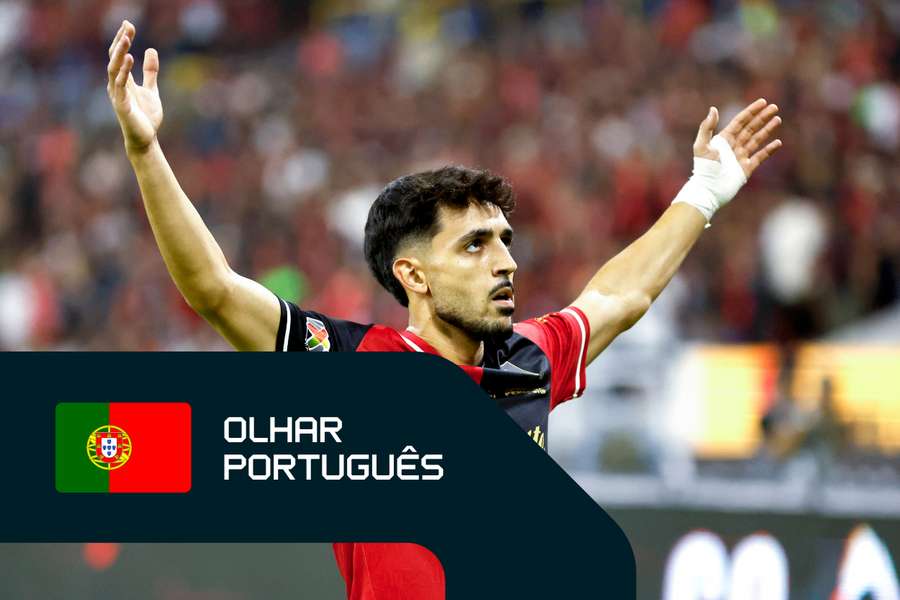 Luís Esteves celebra golaço na Liga Mx