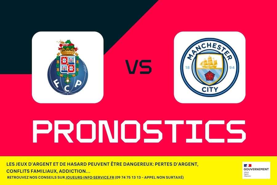 Porto - Manchester City : pronostics, meilleurs paris et cotes (Ligue des Champions) Porto - Manchester City : pronostics, meilleurs paris et cotes (Ligue des Champions)