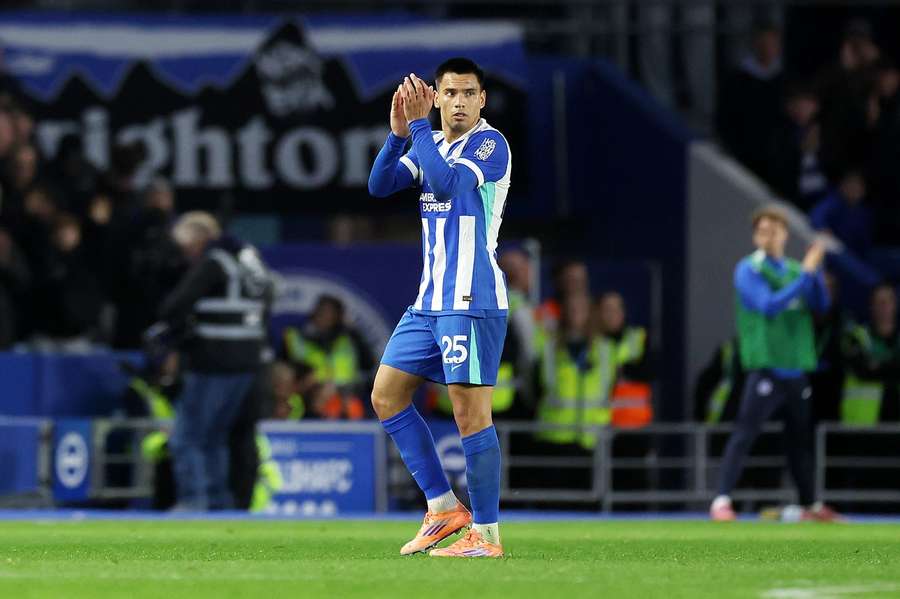 Hurzeler happy for 2-goal Gomez after Brighton victory over Leeds