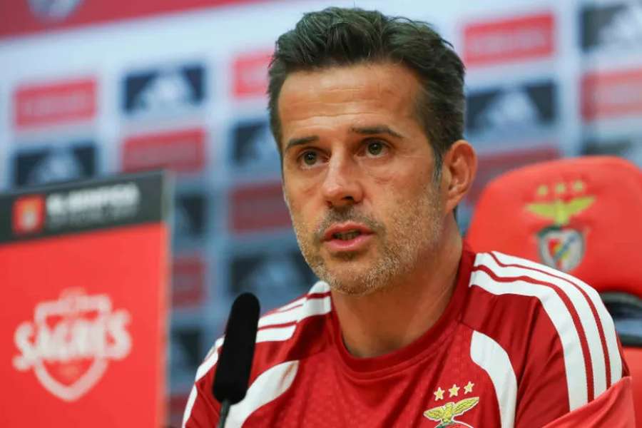 Marco Silva, treinador do Benfica Marco Silva, treinador do Benfica