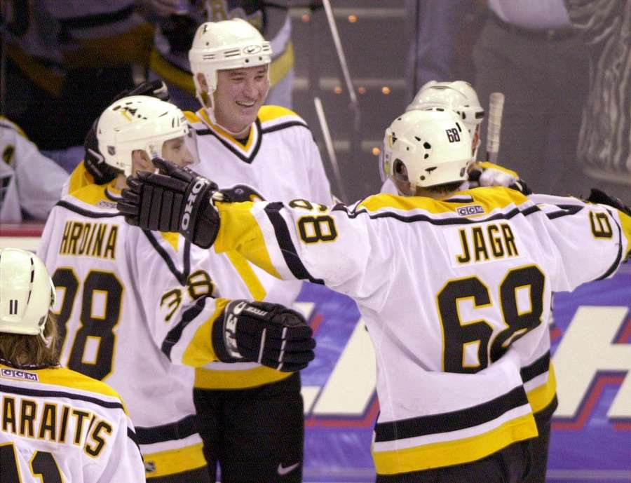 Die Nummer 68 von Jaromir Jagr wird bei den Pittsburgh Penguins nicht mehr vergeben.