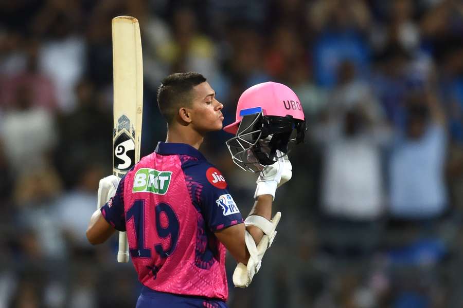 The left-hander's maiden IPL century was the highest score of the current season and also put him on top in the league's 2023 batting rankings