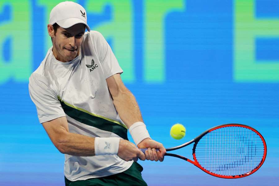 Murray reached the final of Doha before falling to Medvedev