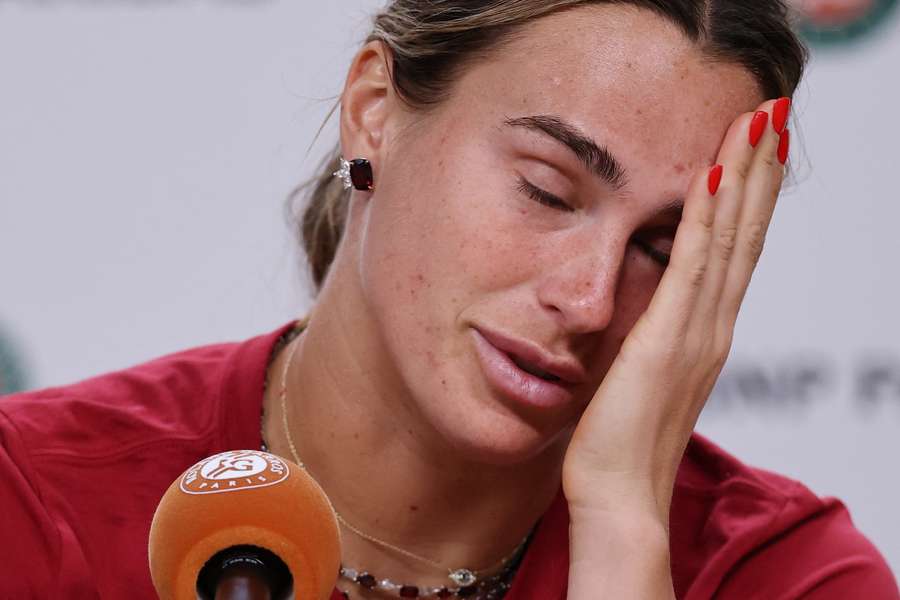 Nach Aus in Paris: Sabalenka will "Sachen zerstören"
