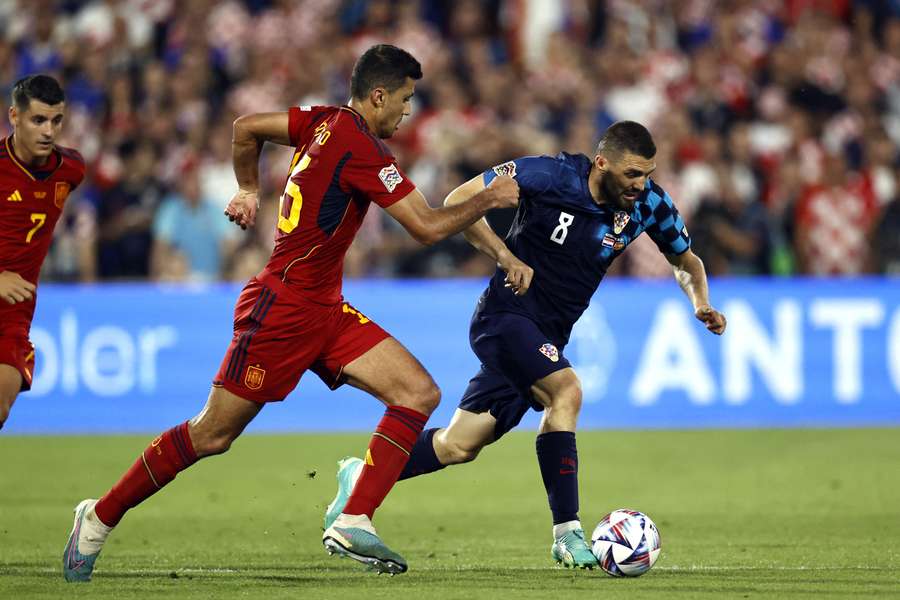 Espanha e Croácia se enfrentaram na última final da Nations League