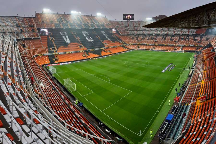 Imagen de Mestalla vacío