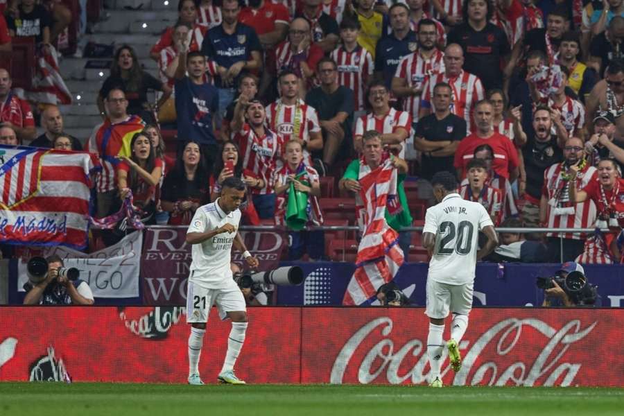 Rodrygo y Vinicius influyen en más de la mitad de los goles del Real Madrid en el 2022