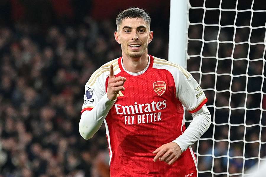 Havertz spera che l'Arsenal ottenga un favore dai suoi più grandi rivali