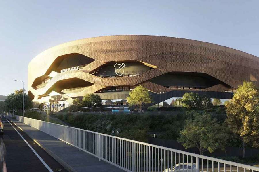 Takhle by měl vypadat nový domov fotbalistů Baníku.