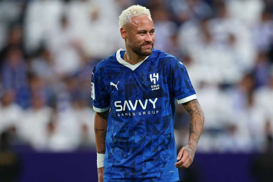 Neymar se lesionou em segunda partida após a volta no Al-HIlal