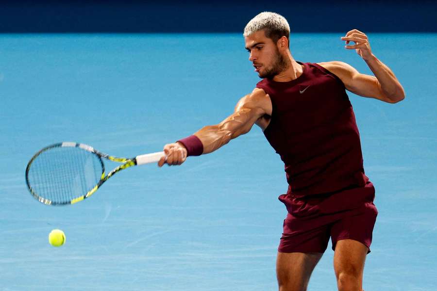 Alcaraz is through to the semi-finals in Tokyo