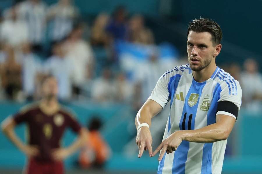 Argentina's Giovani Lo Celso