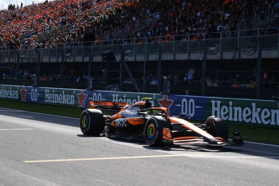 Norris secured his second race victory in F1