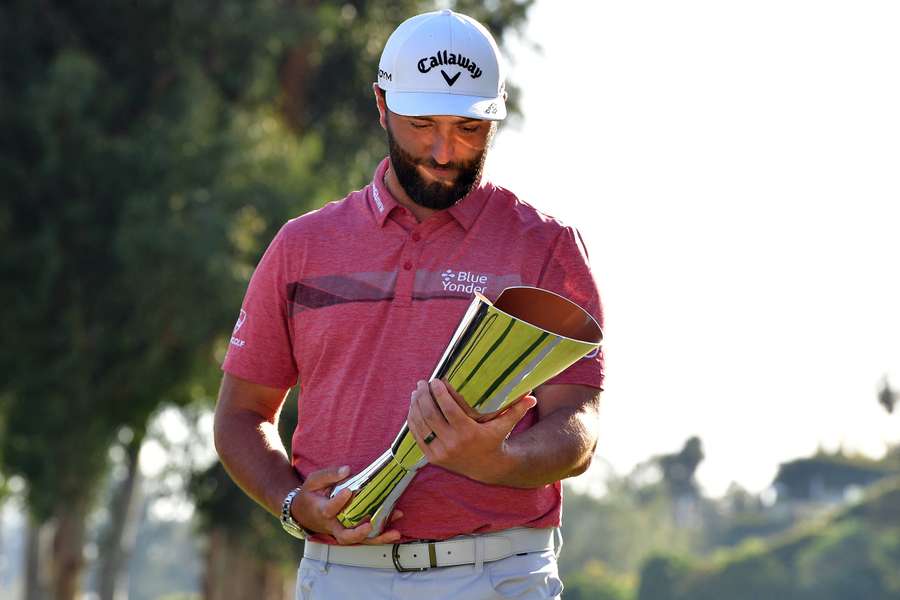 Rahm returns to world number one with win at Riviera