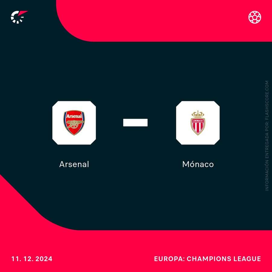 Arsenal-Mónaco Arsenal-Mónaco