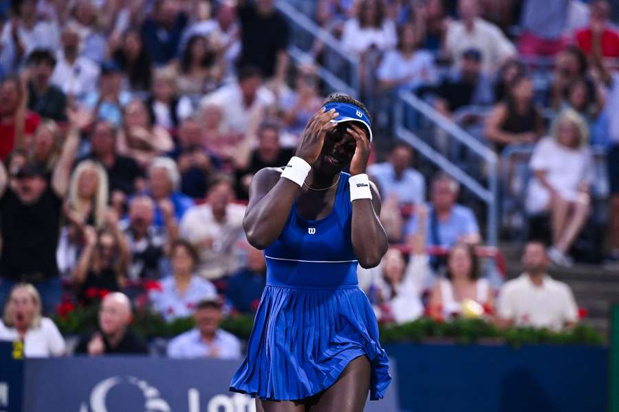 Victoria Mboko si emoziona dopo la vittoria