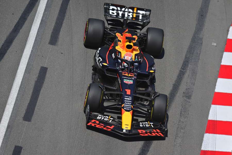 Max Verstappen à Monaco.