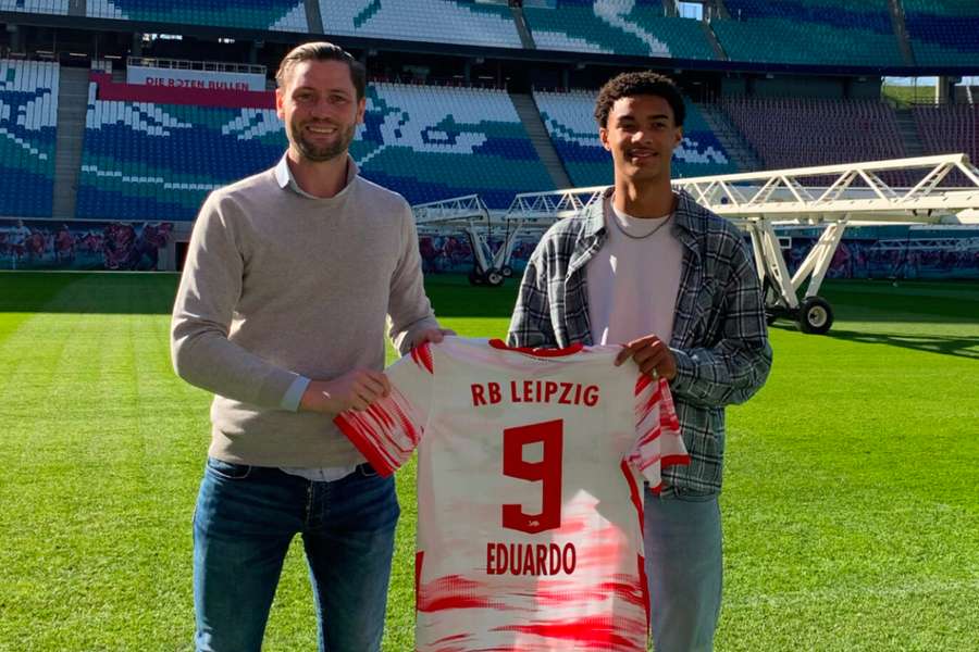 Yannick Eduardo presented as a new Leipzig signing