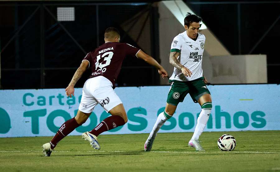 Brayann fez o primeiro gol do jogo