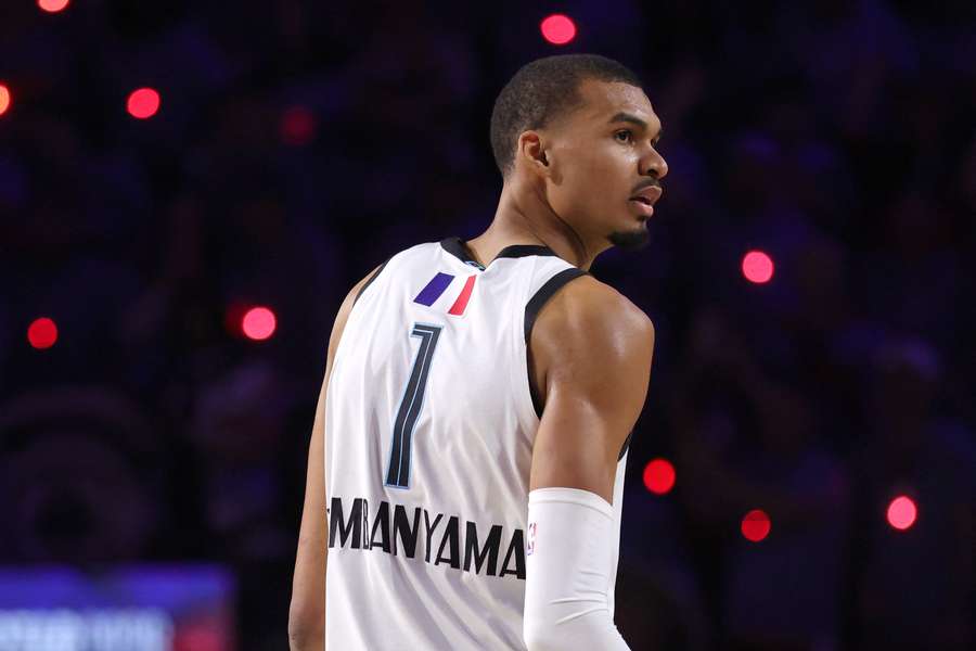 Wembanyama au All-Star Game. Wembanyama au All-Star Game.