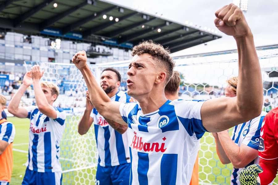 OB recorded their second win o0f the season against Randers OB recorded their second win o0f the season against Randers