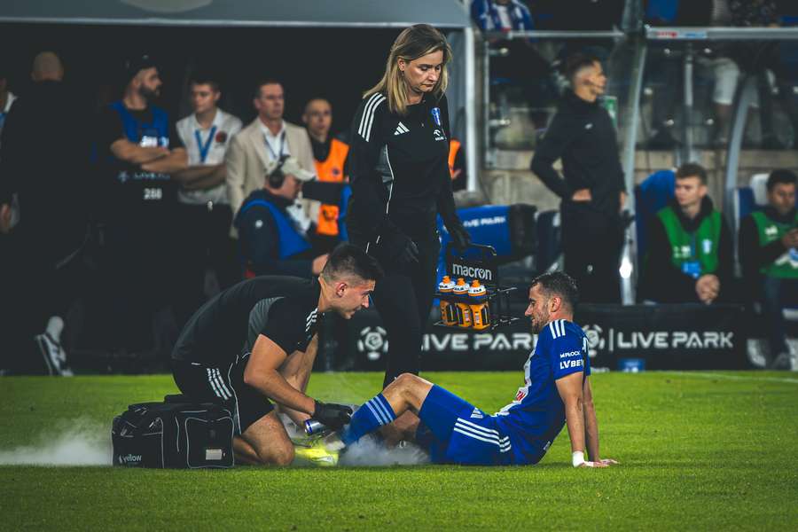 Złamanie kości – Jorge Jimeneza z Wisły Płock czeka długa przerwa od gry Złamanie kości – Jorge Jimeneza z Wisły Płock czeka długa przerwa od gry