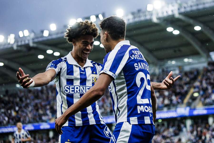 Santos and Clemmensen combined for Goteborg's third
