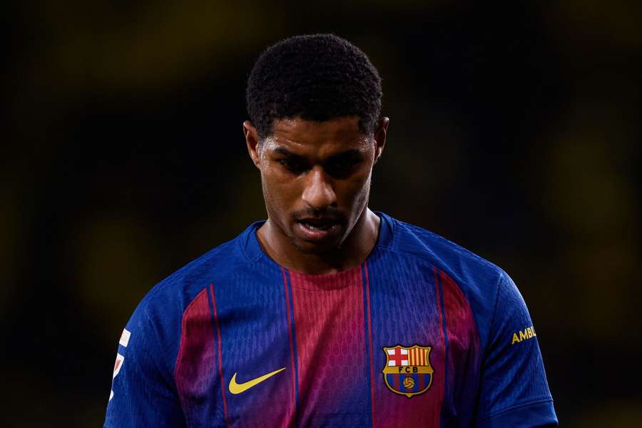 Marcus Rashford, extremo do Barcelona, emprestado pelo Manchester United