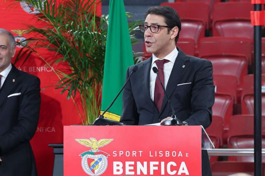 Rui Costa, presidente do Benfica