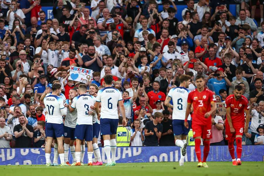 Engeland wist het net zeven keer te vinden