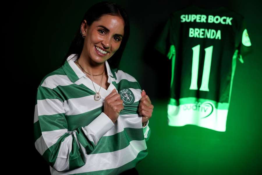 Brenda Pérez em destaque no Sporting