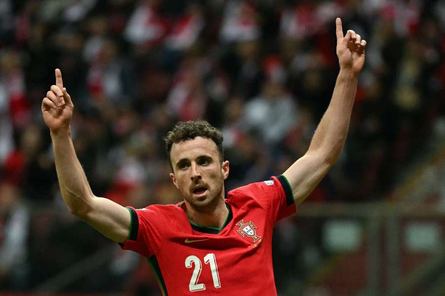Jota conquistou a Liga das Nações com Portugal nesta temporada